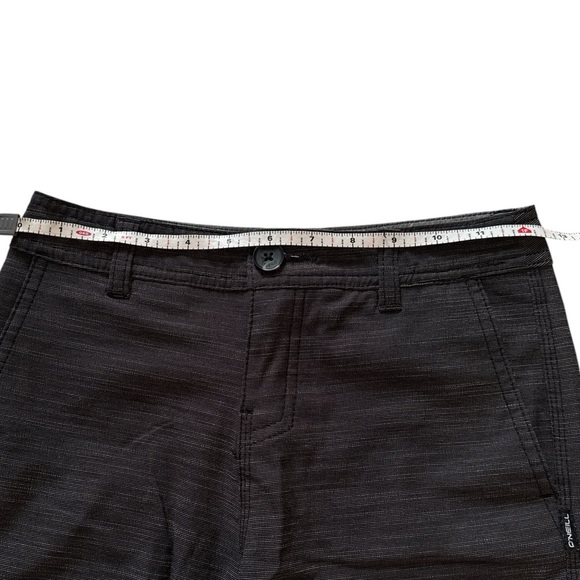 3/$20 O’Neill Boys Hybrid Quick-Dry Stretch Shorts Heather Black Size 24 Classic - Picture 4 of 9